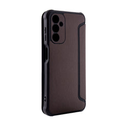 Magnetic wallet Leather phone case For Samsung Galaxy A14 5G In Brown (FC36-SAMA14-5GBR) - Ultra-Slim & Reliable | CELL DEMAND Official