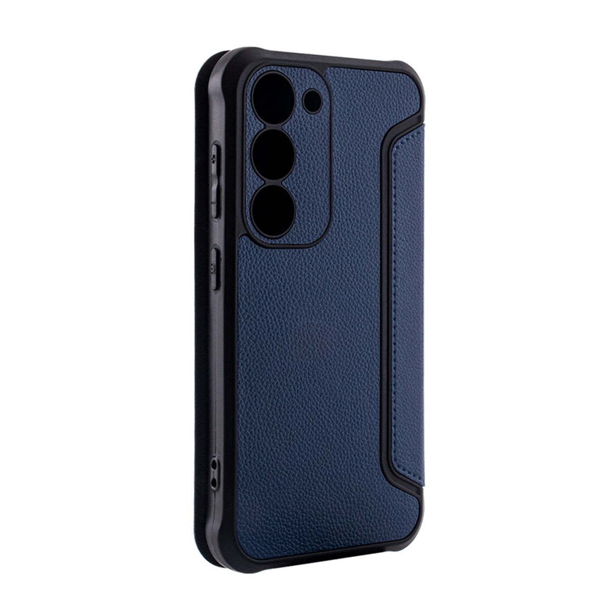 Magnetic wallet Leather phone case For Samsung Galaxy S23 Plus In Navy (FC36-SAMS23PNV) - Heavy Duty & Reliable | CELL DEMAND Official