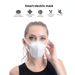 Smart Electric Mask with 4-Layer  efficient filtration - Heavy Duty & Reliable | CELL DEMAND Official