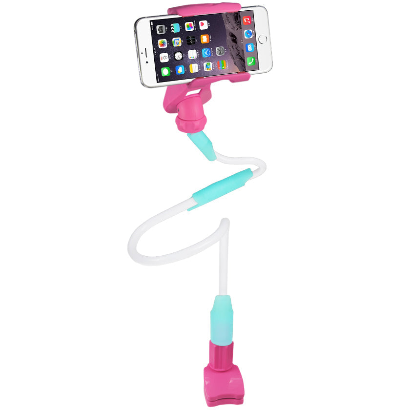 Universal Long Flexible Arms iPad / Tablet / Phone Holder In Pink - Premium & Reliable | CELL DEMAND Official