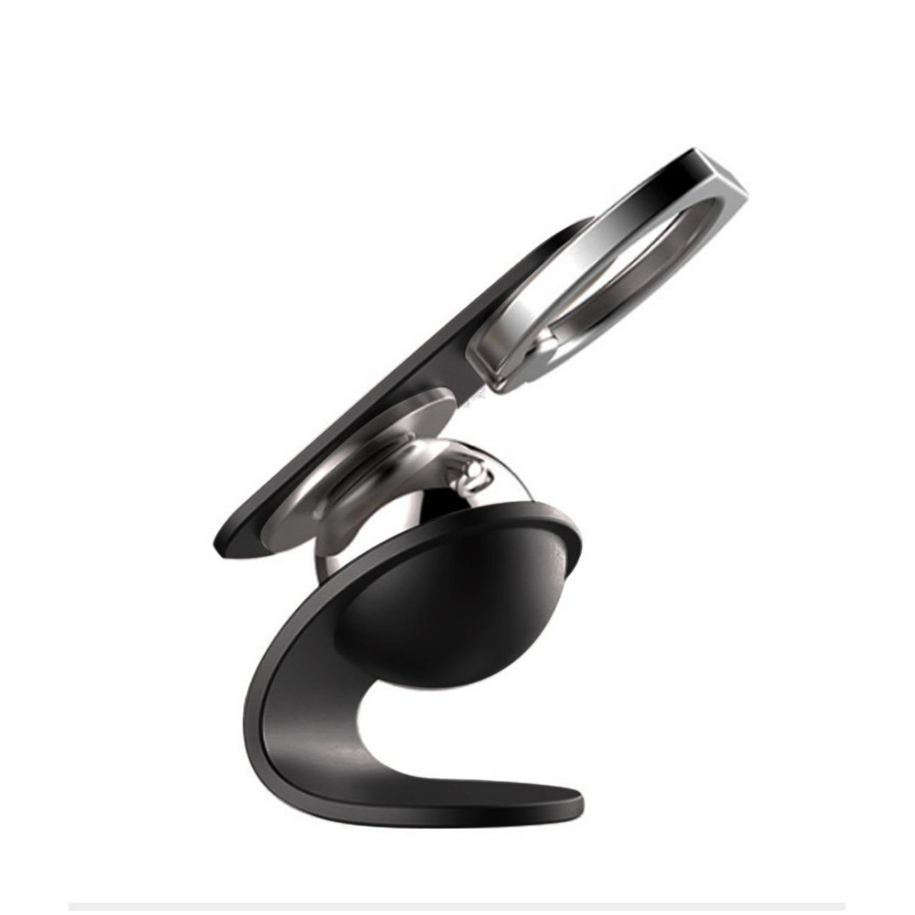 360 Degree Rotating Magnet Car Holder In Black  (HLD16-BK) - Shockproof & Reliable | CELL DEMAND Official