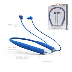 Universal Bluetooth Earphones Blue HSBT1570-UNIBL - Heavy Duty & Reliable | CELL DEMAND Official