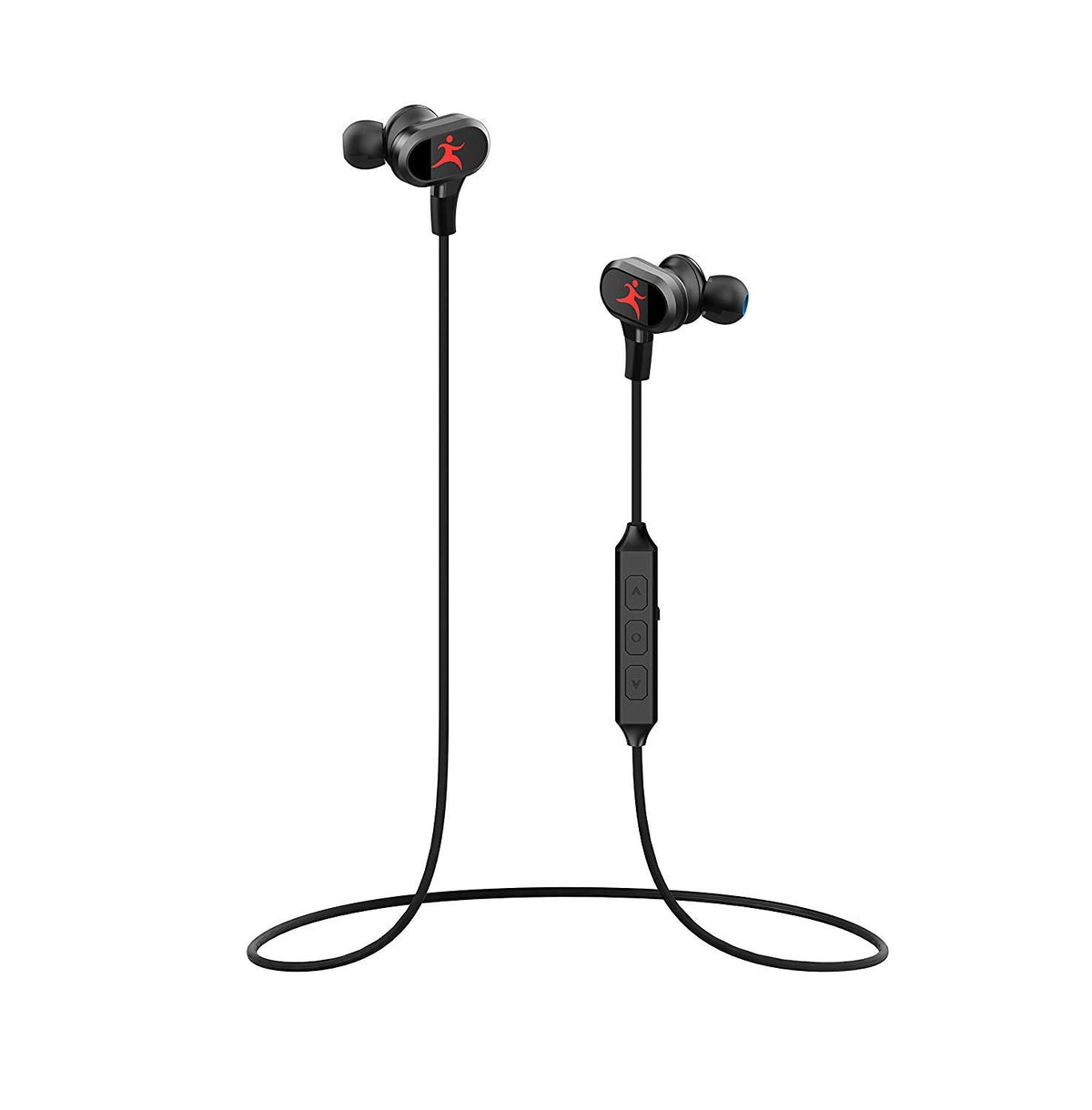 Wireless Sport Earphones with Magnetic Controlled Switch In Red HSBT1580-UNIRD - Crystal Clear & Reliable | CELL DEMAND Official