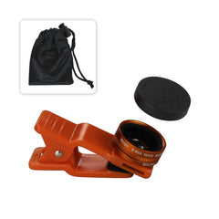 HD CAMERA LENS KIT BUILT IN 10X MACRO LENS AND 100 DEGREE WIDE ANGLE ORANGE FOR PHONES-LEN-10XMACRO100ORG-LEN-10XMACRO100ORG - Heavy Duty & Reliable | CELL DEMAND Official