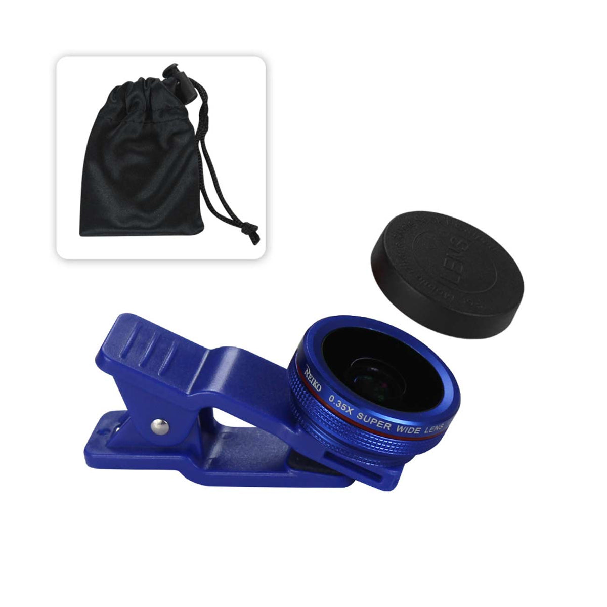 PROFESSIONAL HD CAMERA LENSKIT BUILT IN 15X MACRO LENS NAVY FOR PHONES AND SMARTPHONES-LEN-15XMACRO165NV - Premium & Reliable | CELL DEMAND Official