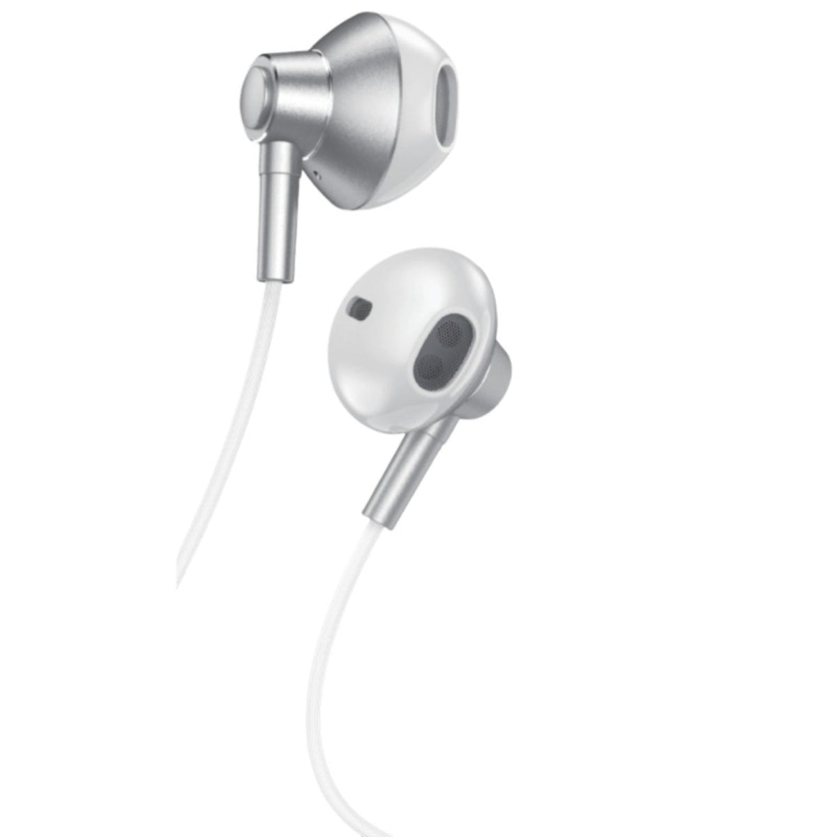 M2RFA-HSH118SL High Quality Sound  Universal In-ear Earphones In Silver - Shockproof & Reliable | CELL DEMAND Official