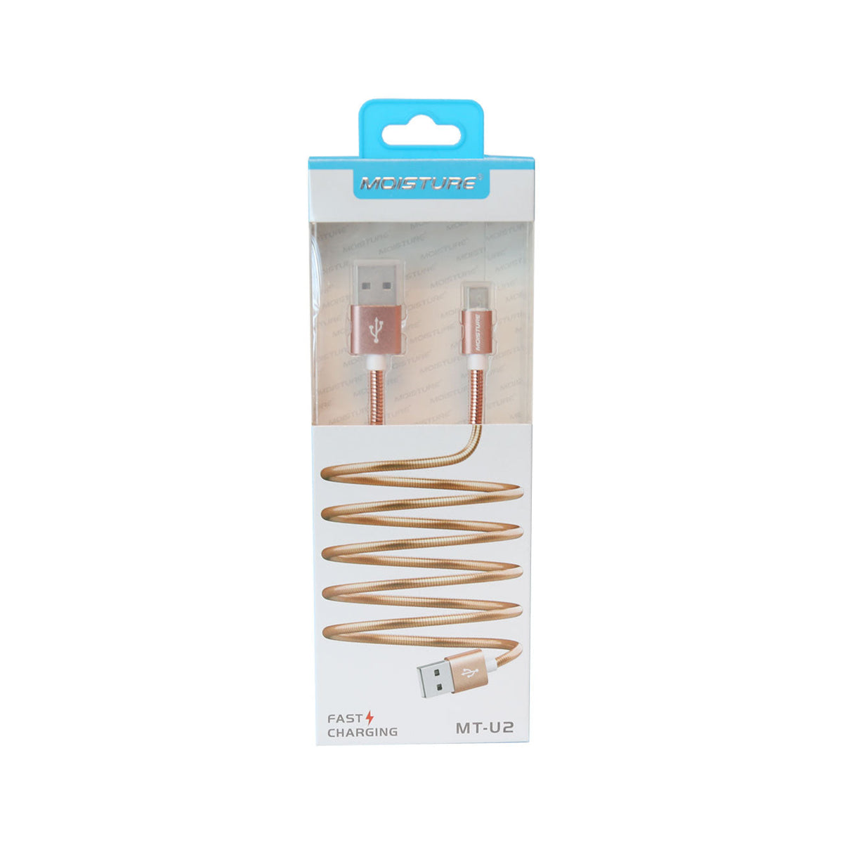 Moisture 2.6A Premium Full Hi-Speed Data Cable In Pink - Shockproof & Reliable | CELL DEMAND Official