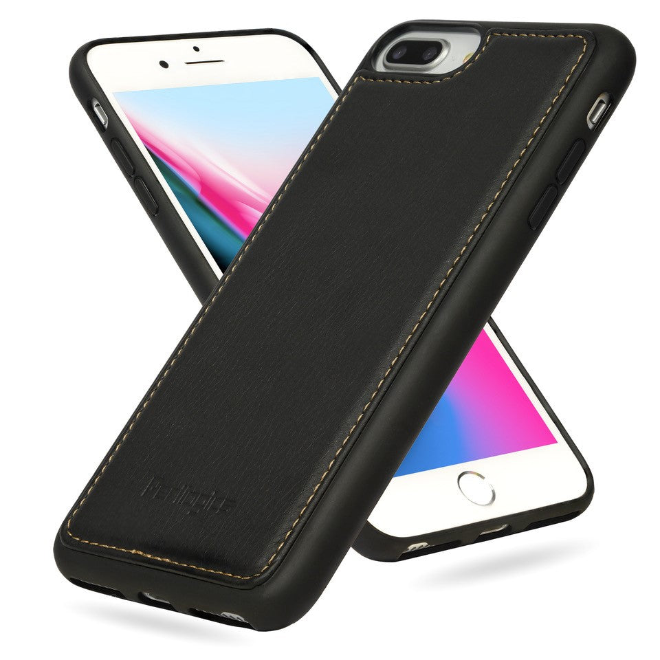 IPHONE 11 PRO Compatible Leather Case for APPLE IPHONE 11 PRO In Black - Shockproof Protection by CELL DEMAND