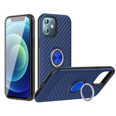 IPHONE 12 MINI Compatible Phone Case with Ring Holder APPLE IPHONE 12 MINI In Blue - Premium Protection by CELL DEMAND
