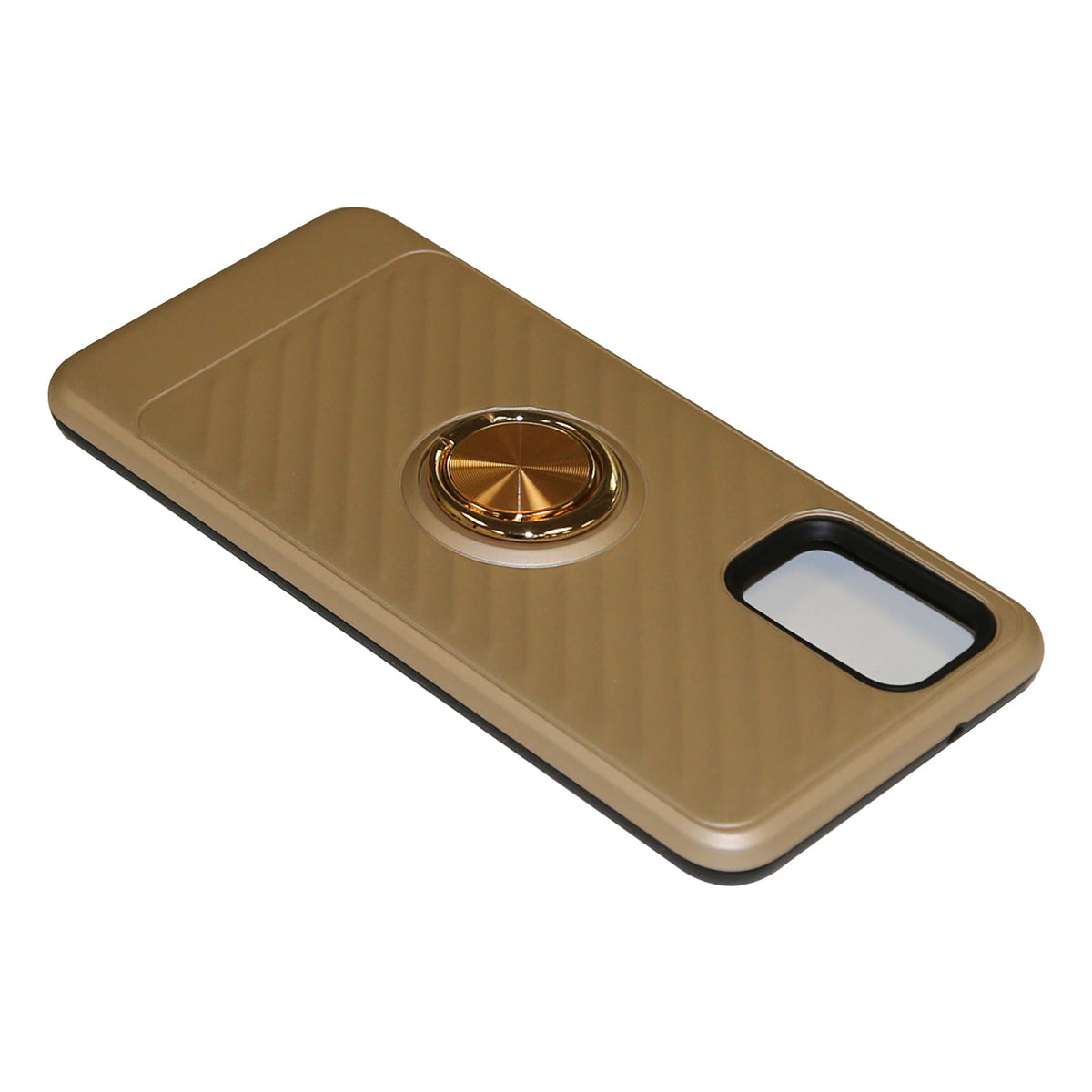 SAMSUNG GALAXY S20 Plus Case with Ring Holder In Gold - Shockproof & Reliable | CELL DEMAND Official