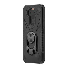 Phone Case with Ring Holder LG ARISTO 5 In Black - Durable & Reliable | CELL DEMAND Official