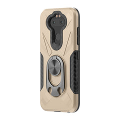 Phone Case with Ring Holder LG ARISTO 5 In Gold - Durable & Reliable | CELL DEMAND Official