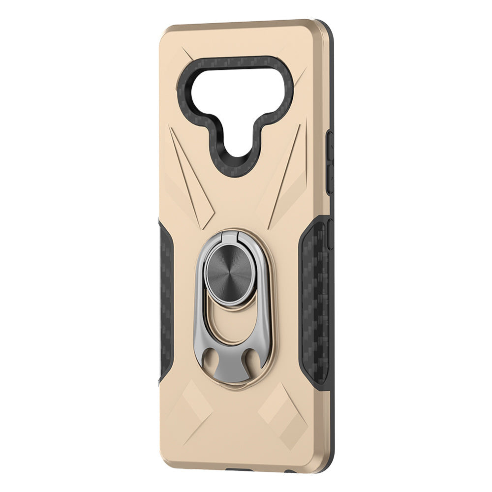 Phone Case with Ring Holder LG K51 Case In Gold - Premium & Reliable | CELL DEMAND Official