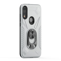 MOTOROLA E7 Case with Ring Holder In Silver - Crystal Clear & Reliable | CELL DEMAND Official