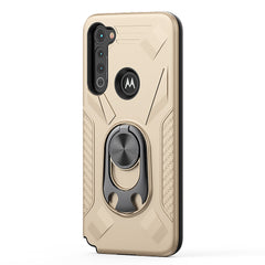 MOTOROLA G STYLUS Case with Ring Holder In Gold - Shockproof & Reliable | CELL DEMAND Official