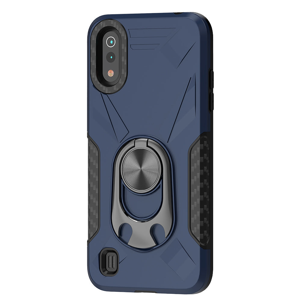 Phone Case with Ring Holder SAMSUNG GALAXY A01 In Blue - Premium & Reliable | CELL DEMAND Official