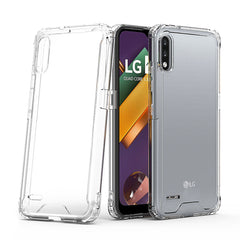 High Quality 2X Clean PC and TPU Bumper Case In Clear For LG-K22/K32 - Crystal Clear & Reliable | CELL DEMAND Official