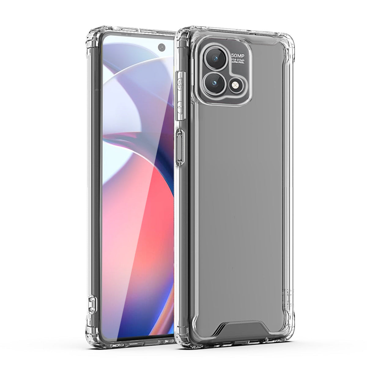 High Quality 2X Clean PC and TPU Bumper Case In Clear For Motorola Moto G Stylus 5G (2023) - Shockproof & Reliable | CELL DEMAND Official