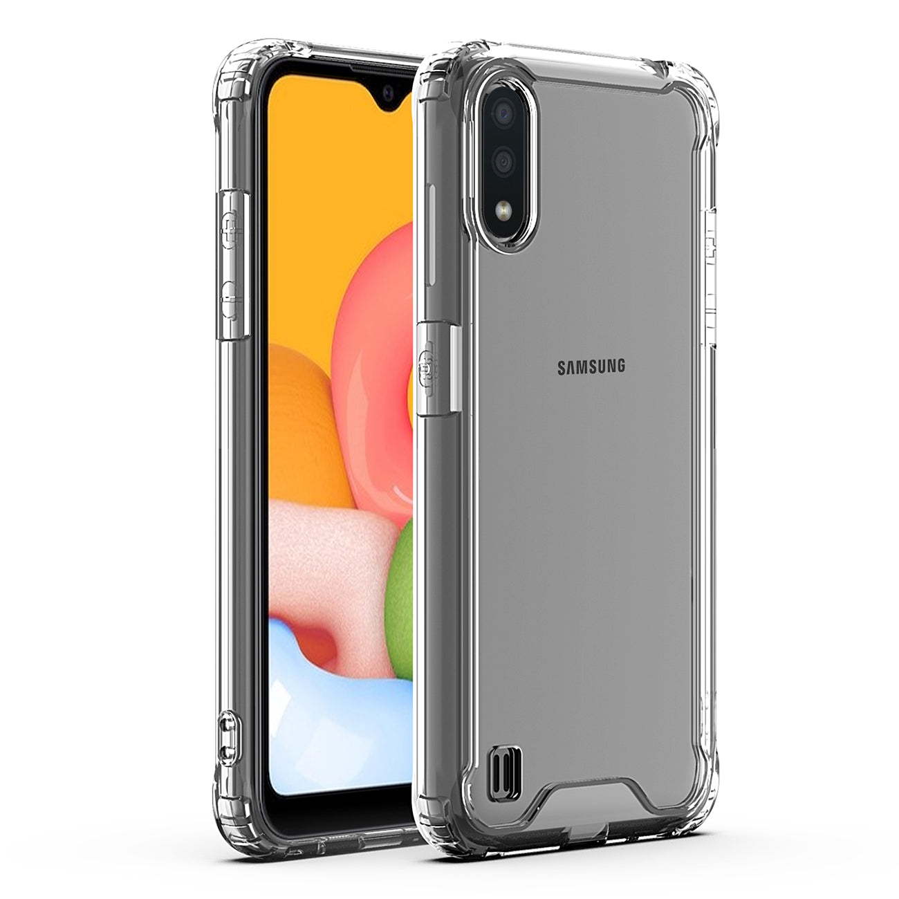 Bumper Case For SAMSUNG GALAXY A01 In Clear - Ultra-Slim & Reliable | CELL DEMAND Official