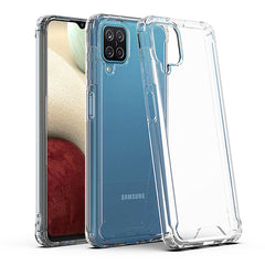 High Quality 2X Clean PC and TPU Bumper Case In Clear For  Samsung Galaxy A12 5G - Shockproof & Reliable | CELL DEMAND Official