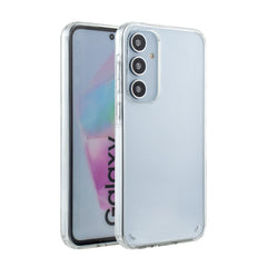 High Quality 2X Clean PC and TPU Bumper Case In Clear For Samsung Galaxy A35 - Crystal Clear & Reliable | CELL DEMAND Official