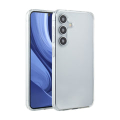 High Quality 2X Clean PC and TPU Bumper Case In Clear For Samsung Galaxy S25 - Crystal Clear & Reliable | CELL DEMAND Official