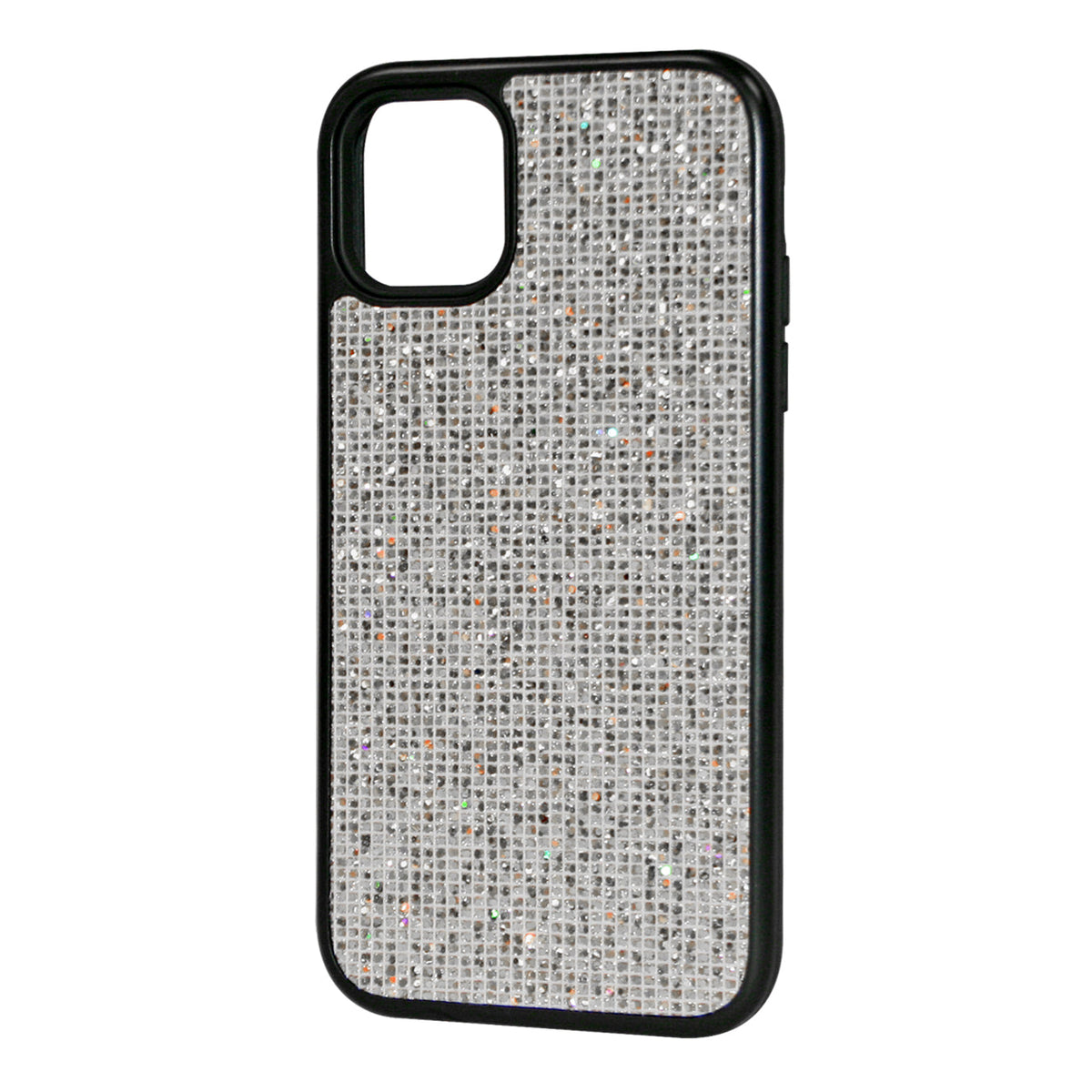 IPHONE 11 PRO Compatible DIAMOND RHINESTONE Case For APPLE IPHONE 11 PRO MAX In Silver - Crystal Clear Protection by CELL DEMAND