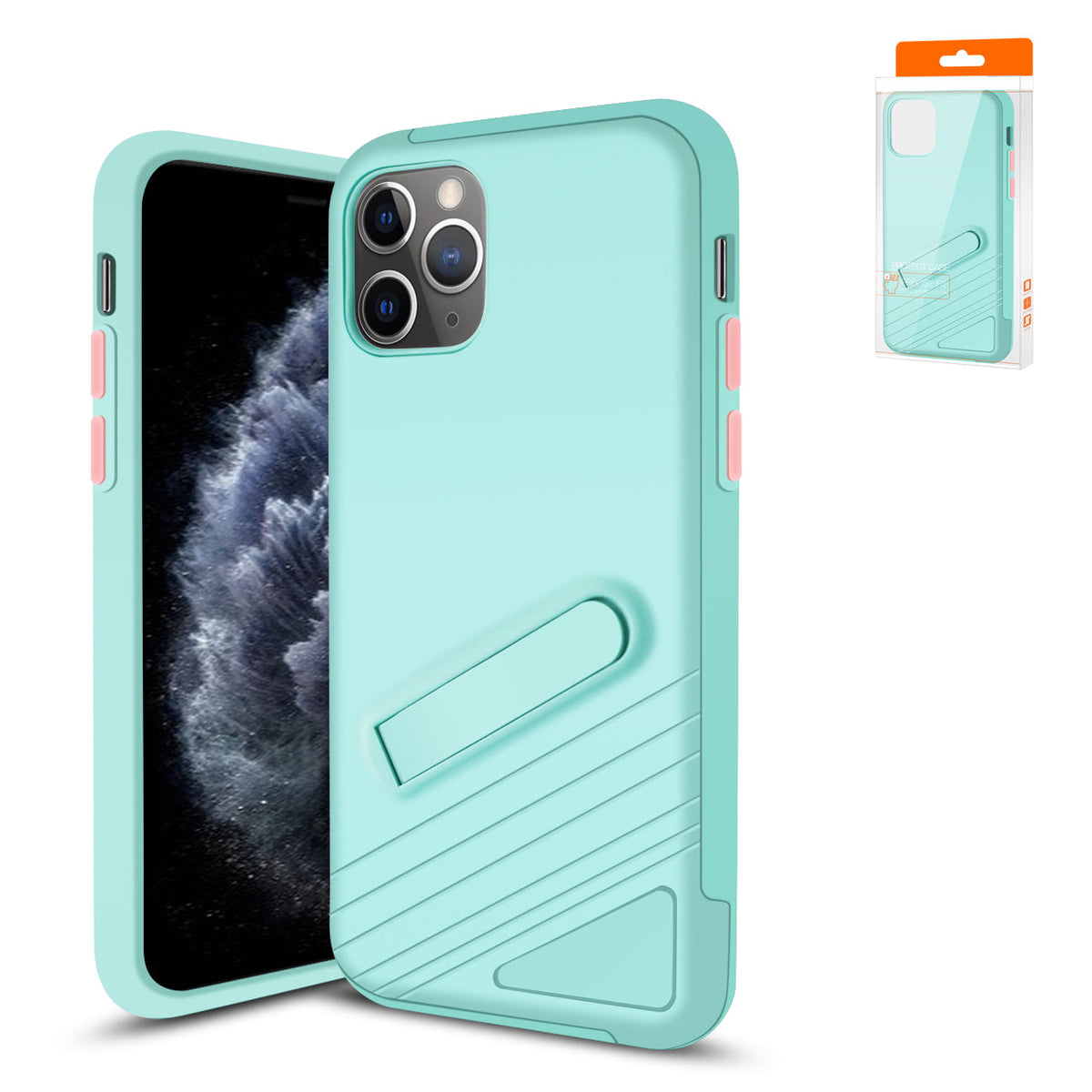 iPhone 11 Pro Compatible Apple iPhone 11 Pro Armor Cases In Blue - Premium Protection by CELL DEMAND