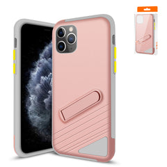 iPhone 11 Pro Compatible Apple iPhone 11 Pro Armor Cases In Rose Gold - Crystal Clear Protection by CELL DEMAND