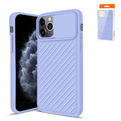 IPHONE 11 PRO Compatible Camshield Series Case With Slide Camera CoverTpu Case For APPLE IPHONE 11 PRO In Purple - Crystal Clear Protection by CELL DEMAND