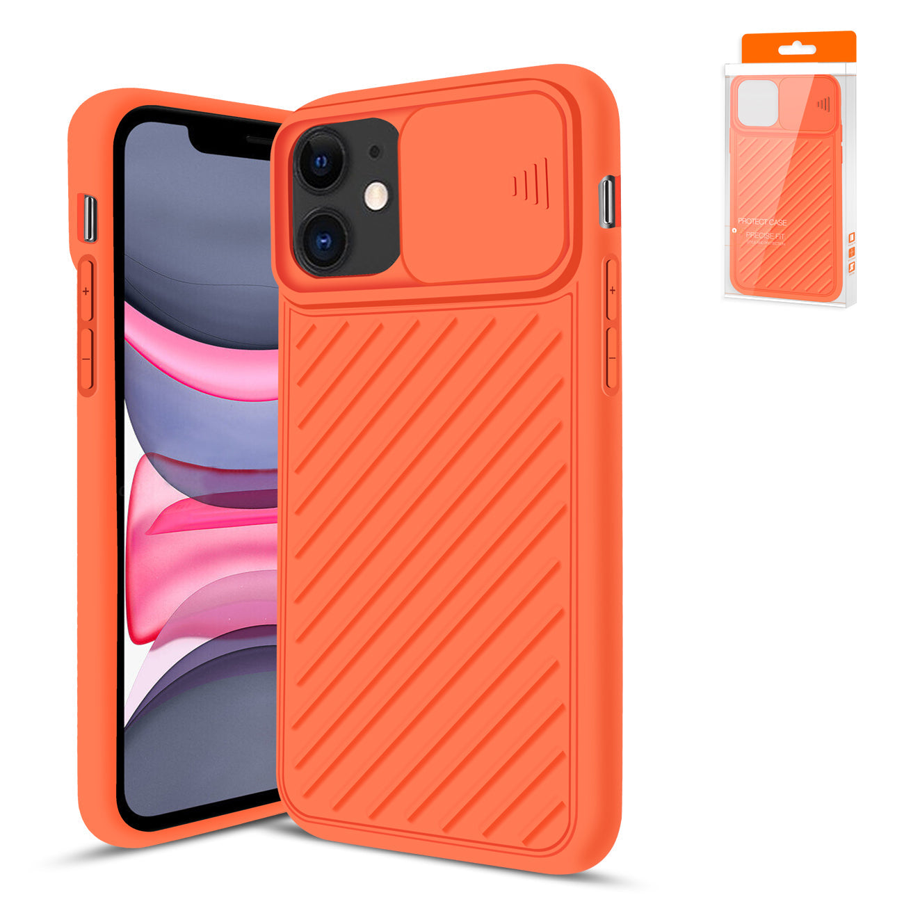 IPhone 11 Compatible CamShield Series Case with Slide Camera Cover Slim Stylish Protective tpu case for IPhone 11 - Premium Protection by CELL DEMAND