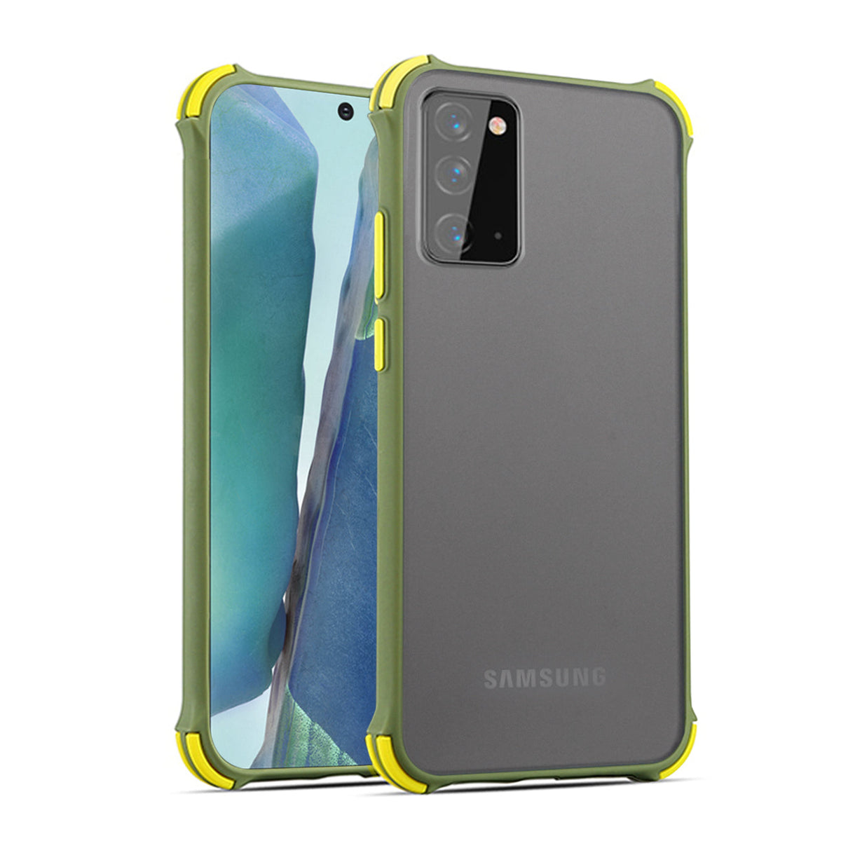 Bumper Case For SAMSUNG GALAXY NOTE 20 In Yellow - Premium & Reliable | CELL DEMAND Official