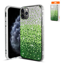IPHONE 11 PRO Compatible Design Diamond Case For APPLE IPHONE 11 PRO In Green - Premium Protection by CELL DEMAND