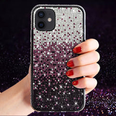 IPHONE 12 MINI Compatible Design Diamond Case For APPLE IPHONE 12 MINI  In Purple - Shockproof Protection by CELL DEMAND
