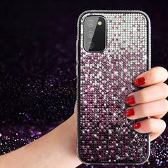 Design Diamond Case For GALAXY A02S In Purple - Heavy Duty & Reliable | CELL DEMAND Official