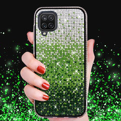 Design Diamond Case For GALAXY A12-5G In Green - Crystal Clear & Reliable | CELL DEMAND Official