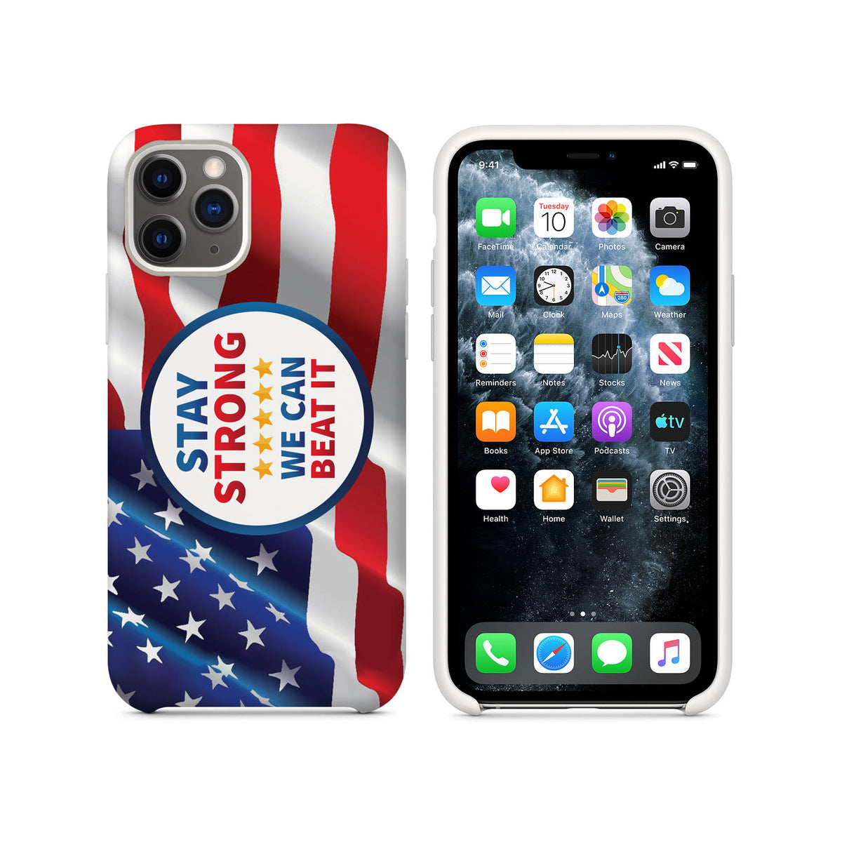 IPHONE 11 PRO Compatible Eagle Design Case For APPLE IPHONE 11 PRO In Mix - Heavy Duty Protection by CELL DEMAND