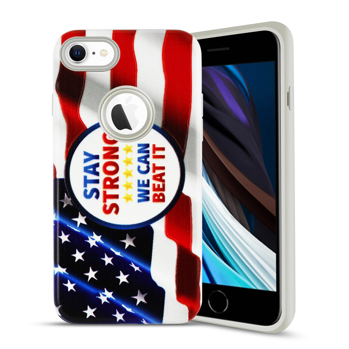 IPHONE 7 Compatible Eagle Design Case For APPLE IPHONE 7/8/SE2 In Mix - Heavy Duty Protection by CELL DEMAND