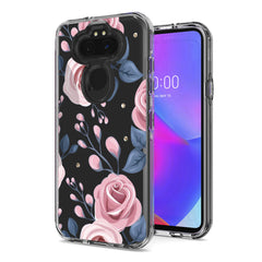 Pressed dried flower Design Phone case for LG Aristo 5/K31/K30 2020/Aristo 5 Plus In Rose Gold - Heavy Duty & Reliable | CELL DEMAND Official