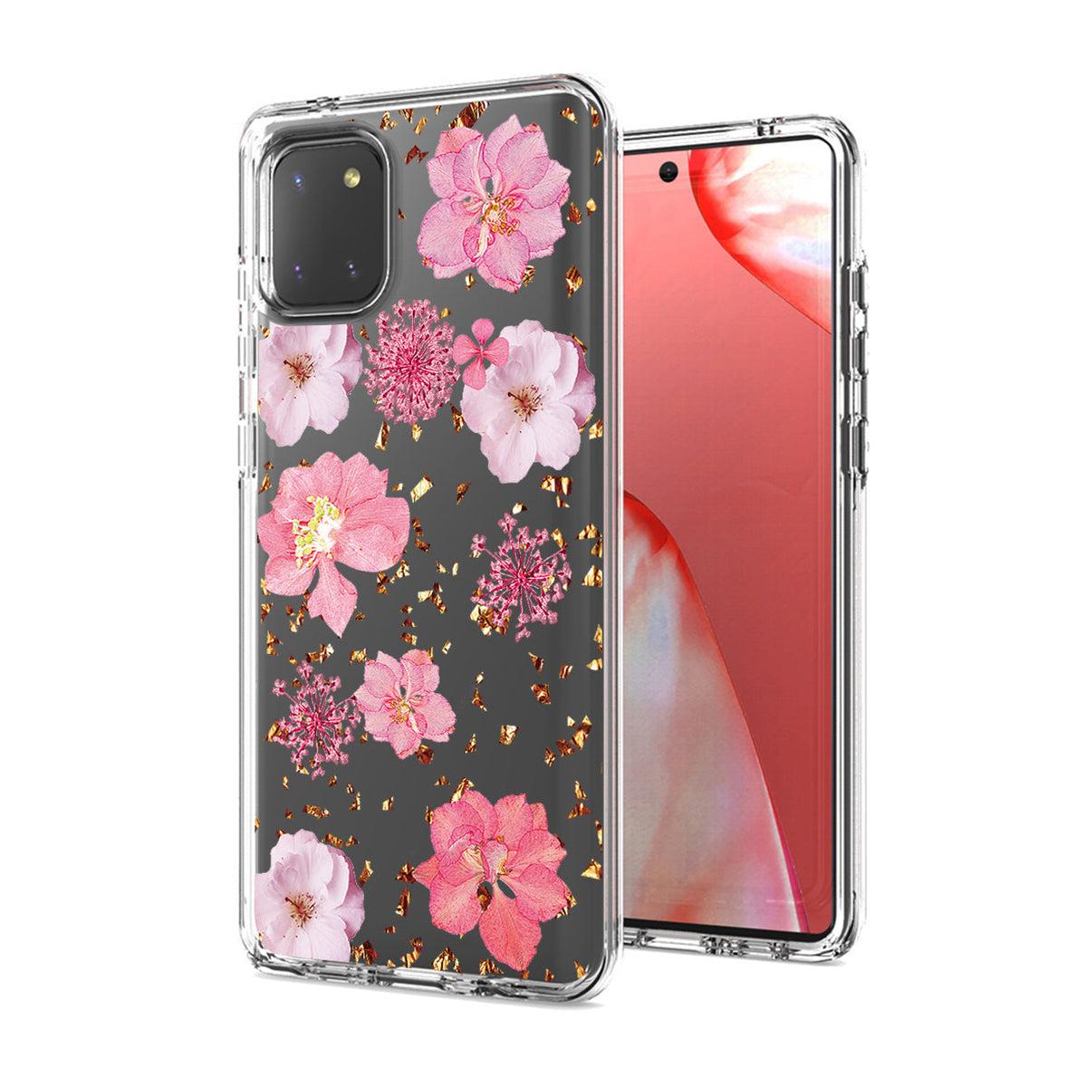 Pressed dried flower Design Phone case for  SAMSUNG GALAXY A81/Note 10 Lite/M60S In Pink - Premium & Reliable | CELL DEMAND Official
