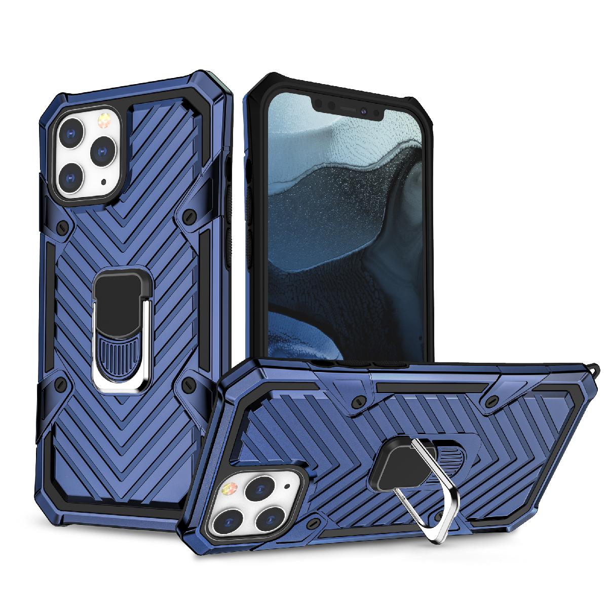 IPHONE 12 MINI Kickstand Anti-Shock And Anti Falling Case In Blue - Durable & Reliable | CELL DEMAND Official