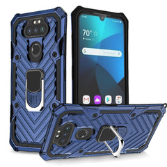 Kickstand Anti-Shock And Anti Falling Case for LG ARISTO 5 In Blue - Ultra-Slim & Reliable | CELL DEMAND Official