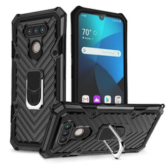 Kickstand Anti-Shock And Anti Falling Case for LG HARMONY 4 In Black - Premium & Reliable | CELL DEMAND Official