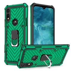 Kickstand Anti-Shock And Anti Falling Case for MOTOROLA E7 In Green - Shockproof & Reliable | CELL DEMAND Official