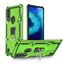 Kickstand Anti-Shock And Anti Falling Case for  Moto G8 Power Lite In Green - Durable & Reliable | CELL DEMAND Official