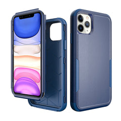 IPHONE 11 PRO Compatible 3in1 Hybrid Heavy Duty Defender Rugged Armor Case For APPLE IPHONE 11 PRO In Blue - Premium Protection by CELL DEMAND