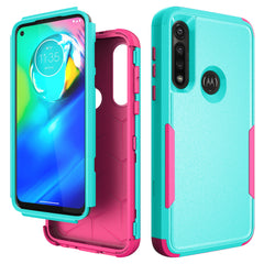 3in1 Hybrid Heavy Duty Defender Rugged Armor Military Grade Protective Case MOTOROLA G POWER 2020 In Green - Premium & Reliable | CELL DEMAND Official