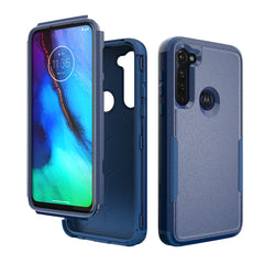 3in1 Hybrid Heavy Duty Defender Rugged Armor Military Grade Case MOTOROLA G STYLUS 2020 In Blue - Ultra-Slim & Reliable | CELL DEMAND Official