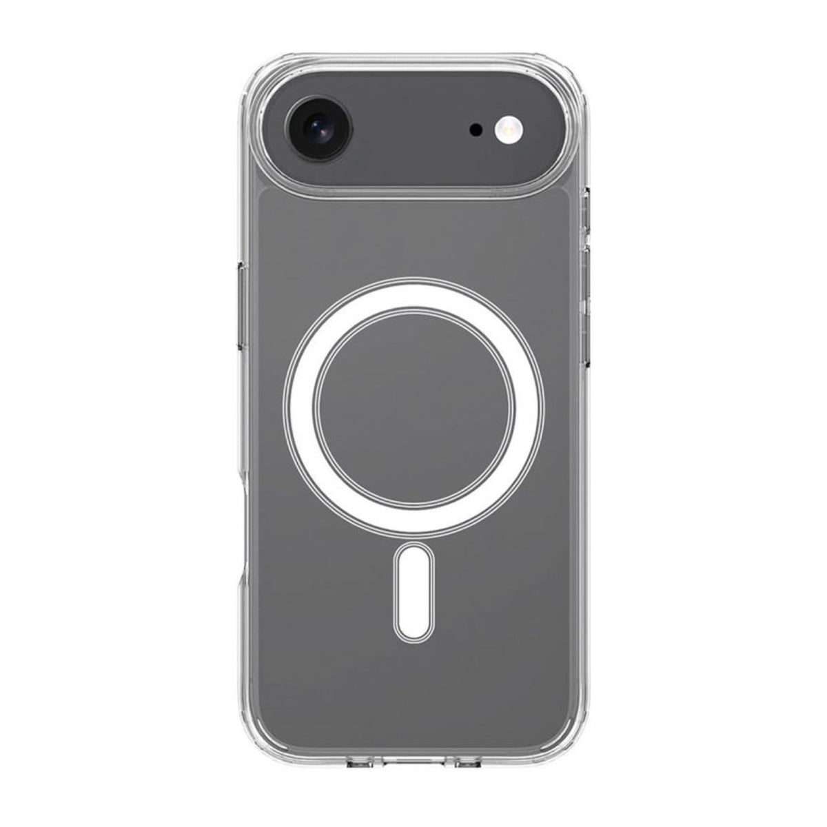 iPhone 17  Compatible Magnetic Wireless Charging TPU Bumper Case For iPhone 17 AIR In Clear - Shockproof Protection by CELL DEMAND