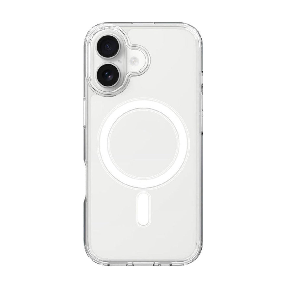 iPhone 17  Compatible Magnetic Wireless Charging TPU Bumper Case For iPhone 17 In Clear - Heavy Duty Protection by CELL DEMAND